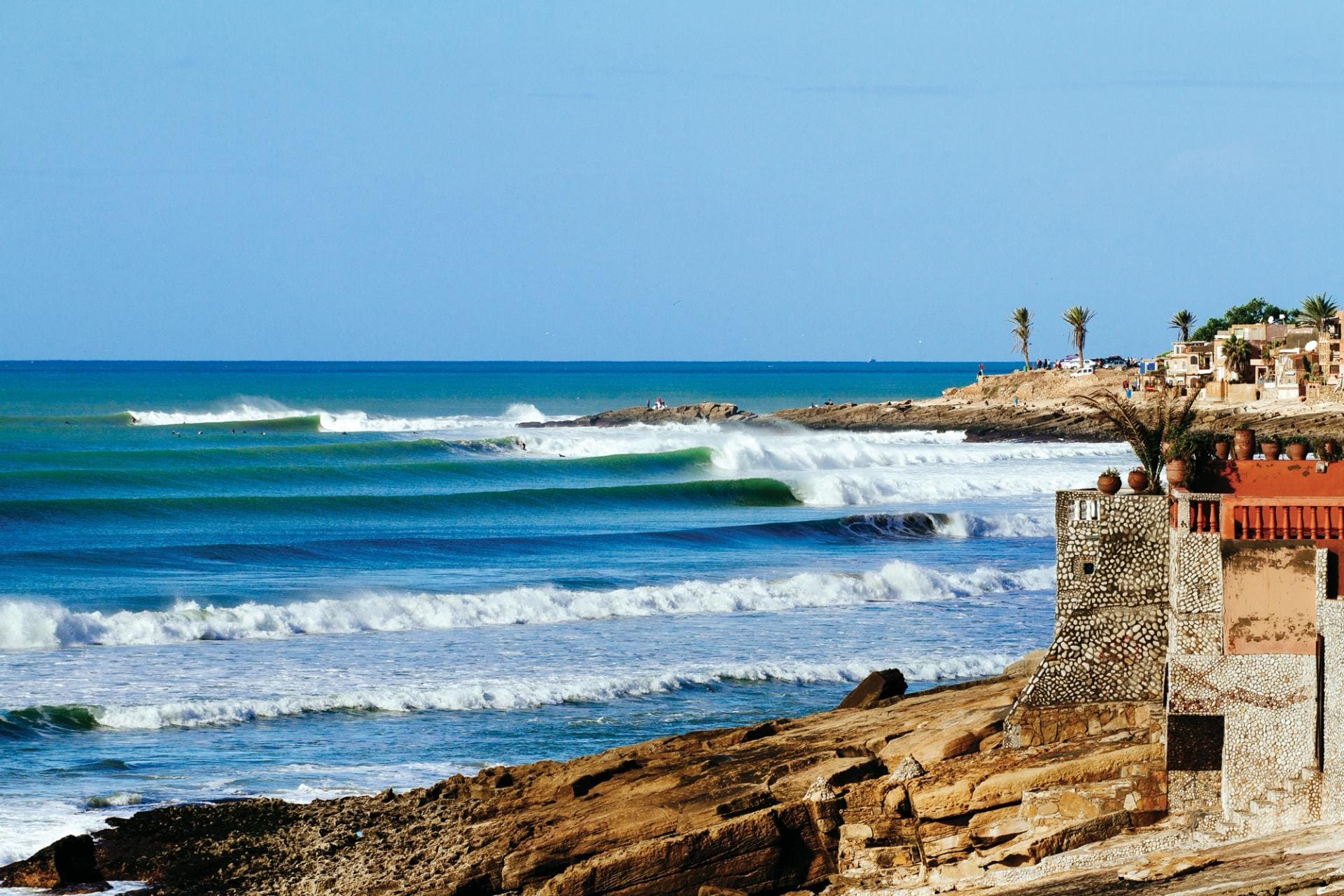 Morning surf session